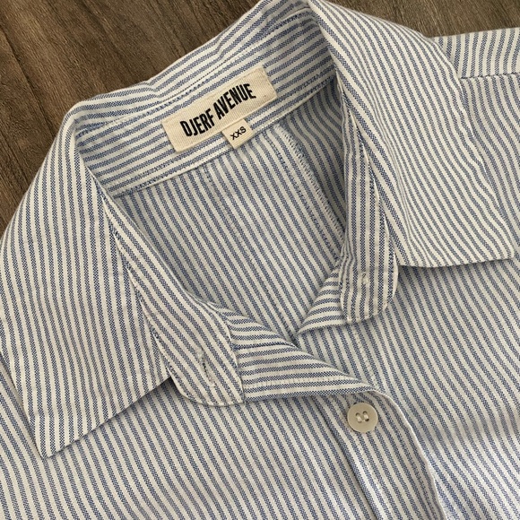 Djerf Avenue Breezy Blue Stripe Set - Picture 3 of 4